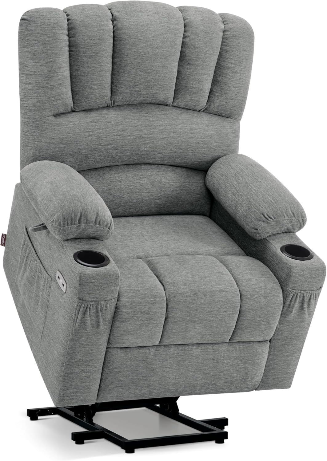 Fauteuil de massage: r¨¦glable, gris