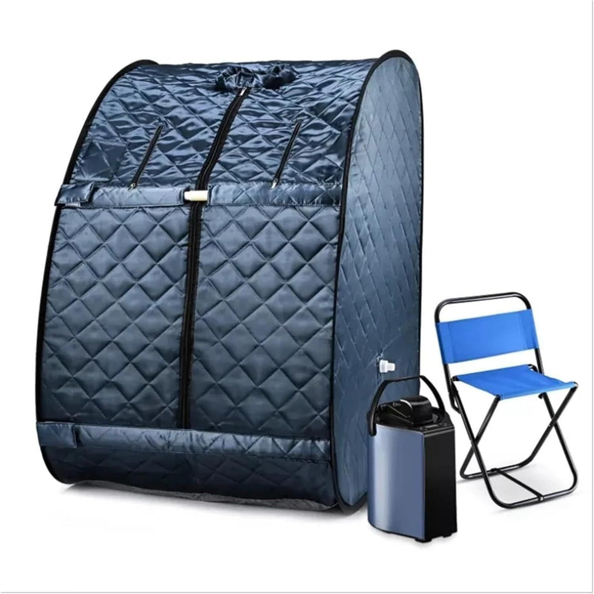 Cabine de sauna infrarouge ¨C pliable, format portable, 1000W, 3L