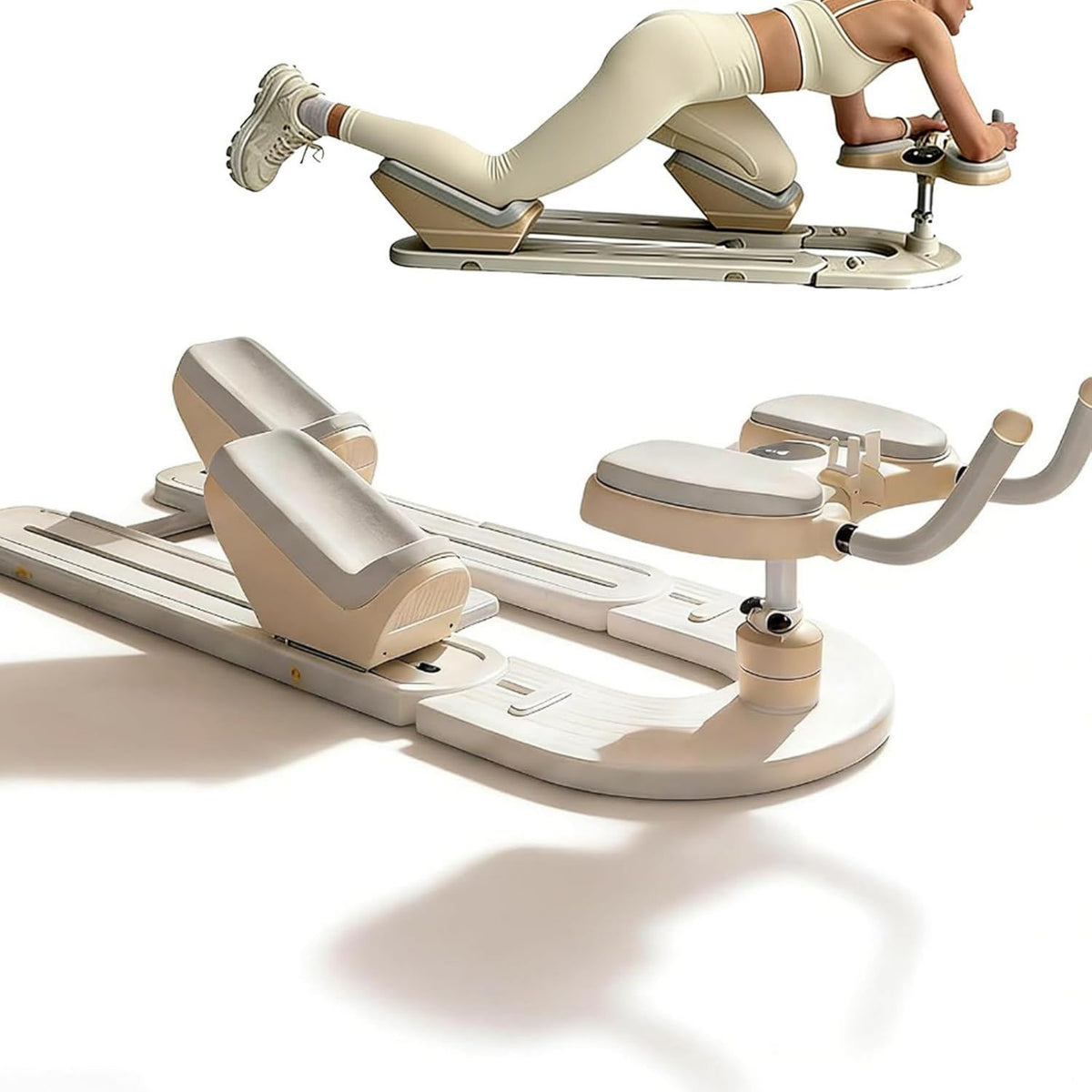 Appareil d'¨¦tirement du Dos Pro Spine Twist Trainer - avec minuterie, usage ¨¤ domicile