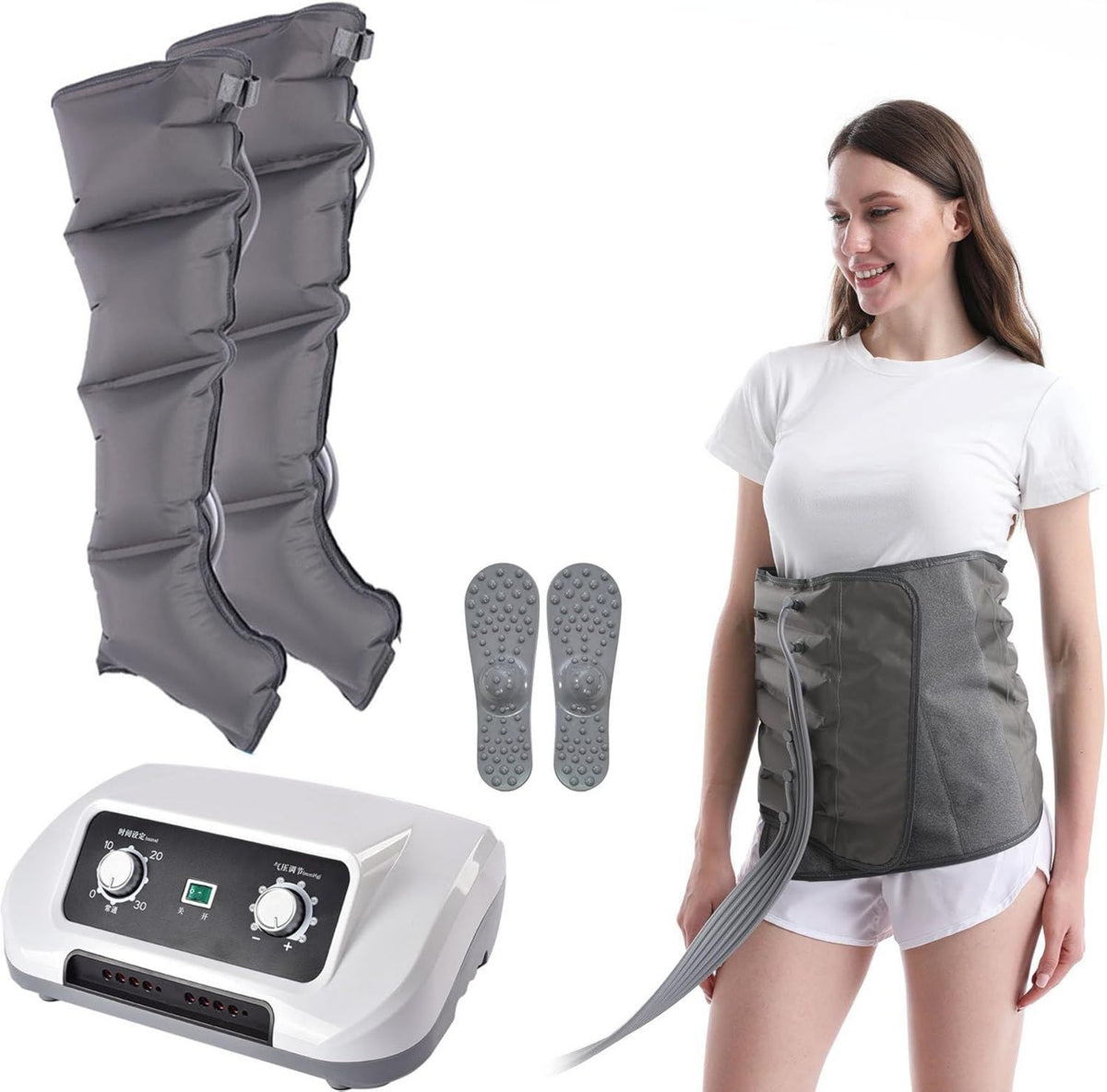 Bottes de pressoth¨¦rapie - massage par compression d'air
