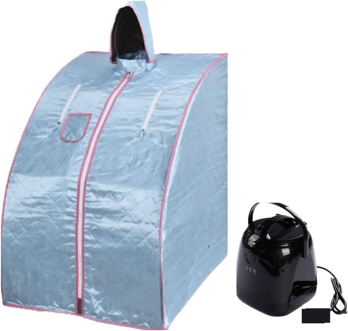 Tente portative de pi¨¨ce de Sauna de vapeur avec le ¨C structure en acier, en acier inoxydable, usage ¨¤ domicile, 2.0L