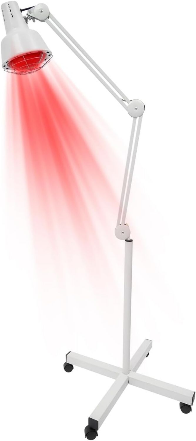 Lampe th¨¦rapeutique infrarouge ¨C infrarouge lointain, r¨¦glable, avec chauffage, usage ¨¤ domicile, 275w