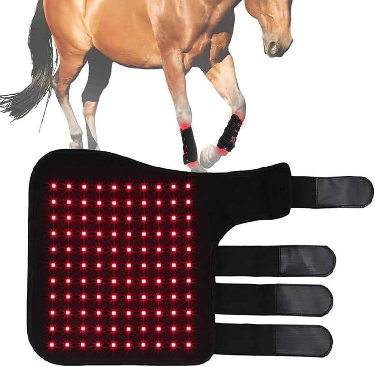 Appareil de luminoth¨¦rapie ¨¤ LED rouge pour les douleurs aux ¨C affichage LED, format portable
