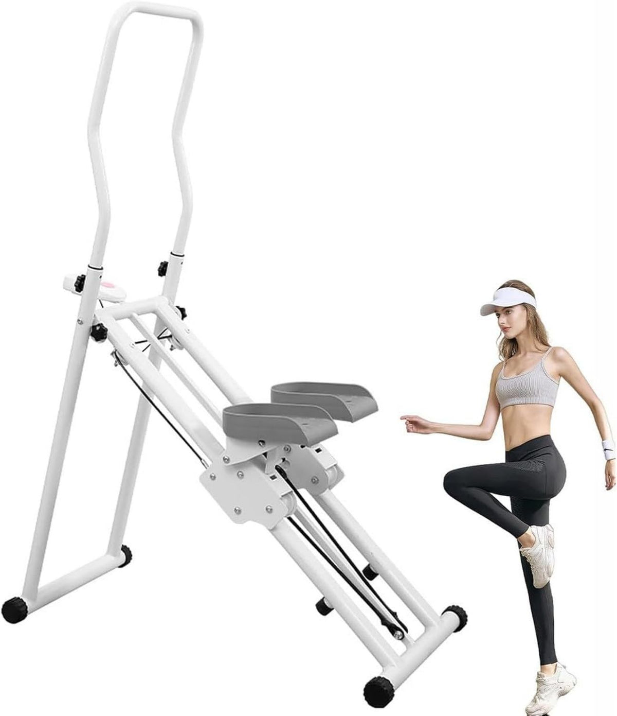 Stepper vertical - pliable, avec ¨¦cran, usage ¨¤ domicile, 150 kg