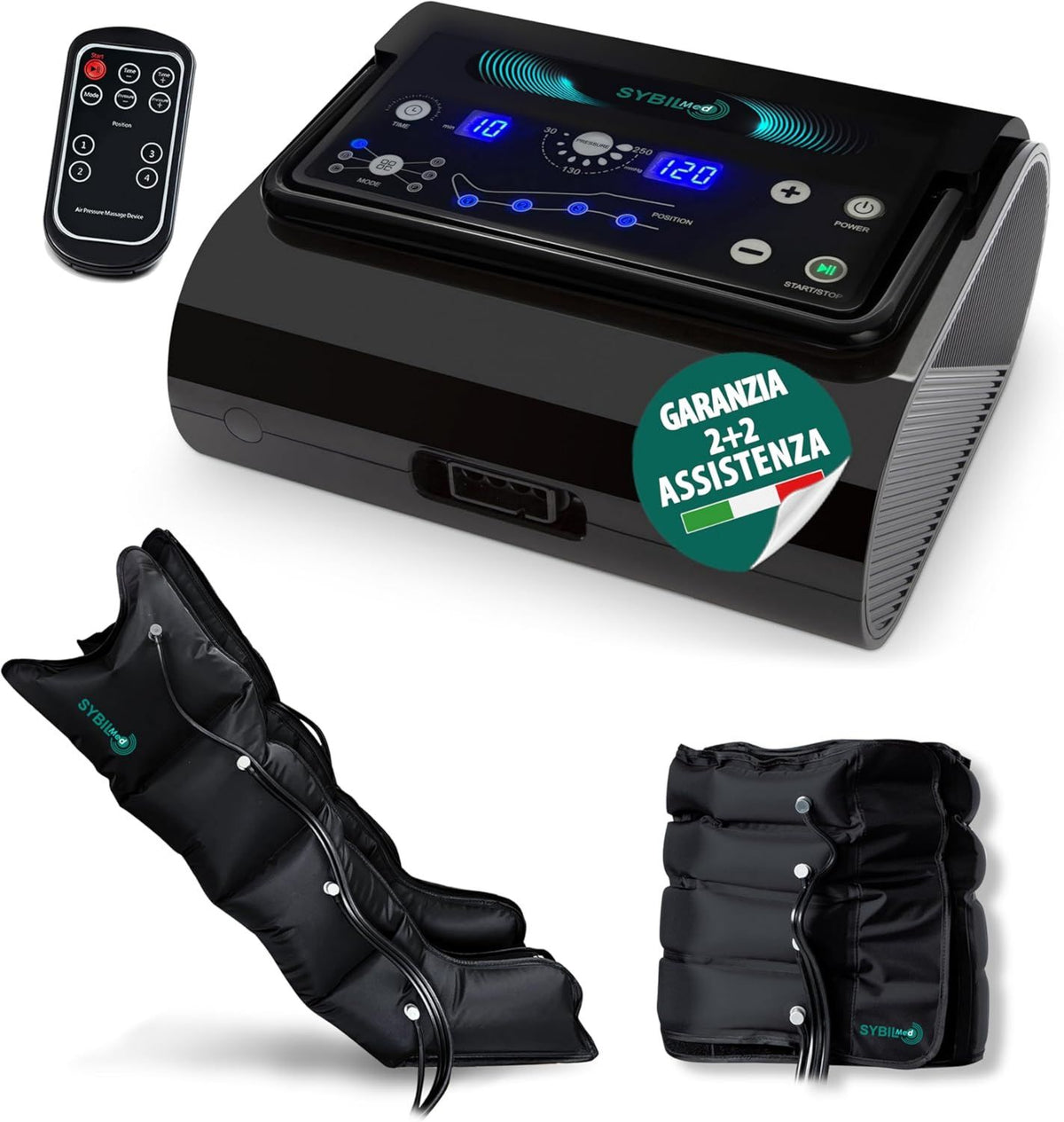 Pressoth¨¦rapie lymphatique digital Air Power 4 - usage ¨¤ domicile, 4 chambres