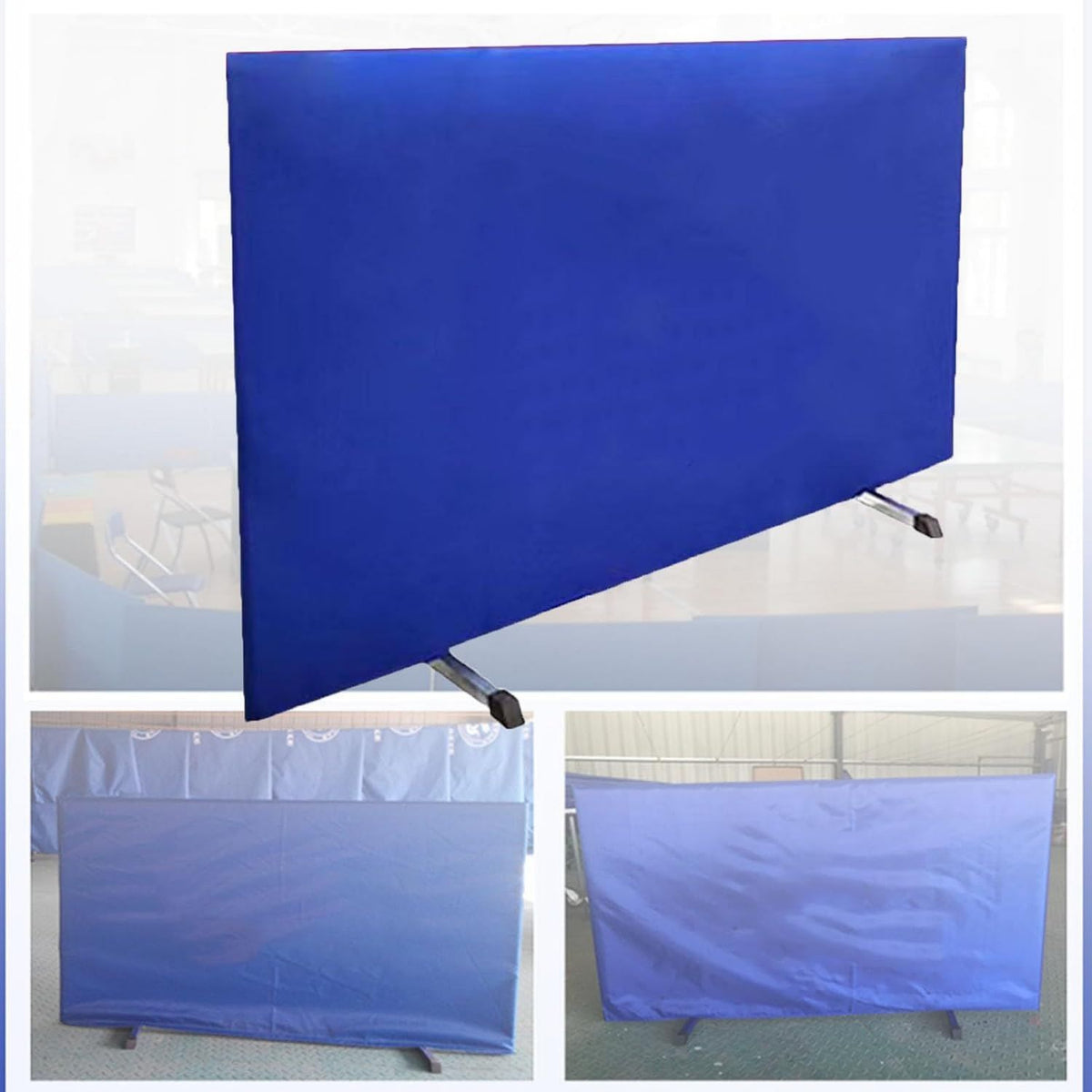 Barri¨¨re de tennis de table ¨C pliable, format portable, 140 x 75 cm, bleu