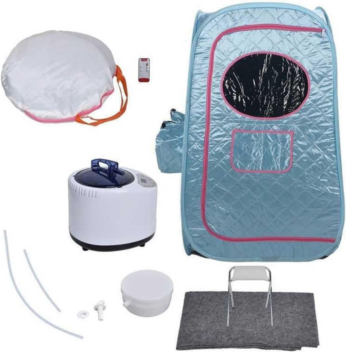 Couverture de sauna infrarouge: format portable, 68 l, 1000W